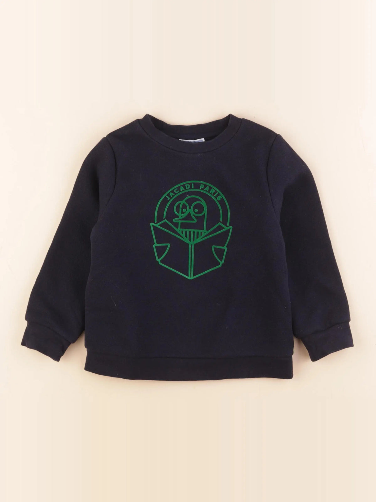 Jacadi - sweat bleu - 4 ans