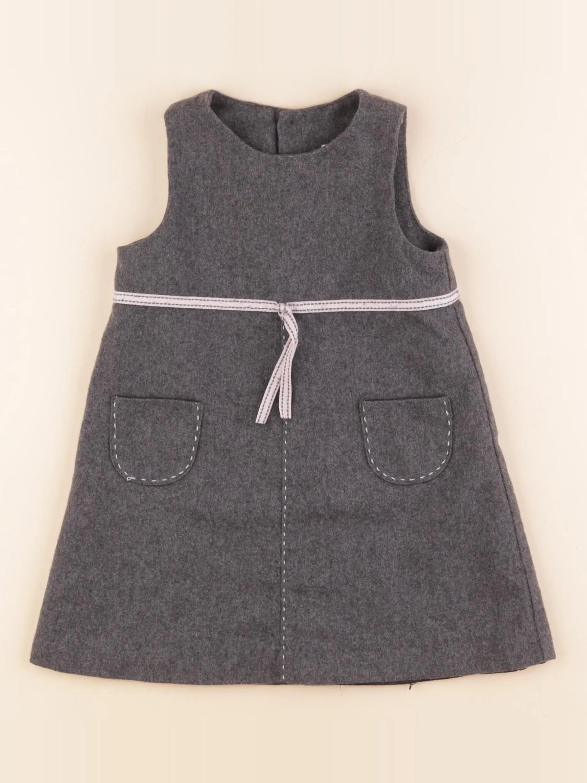 Jacadi - robe gris - 24 mois