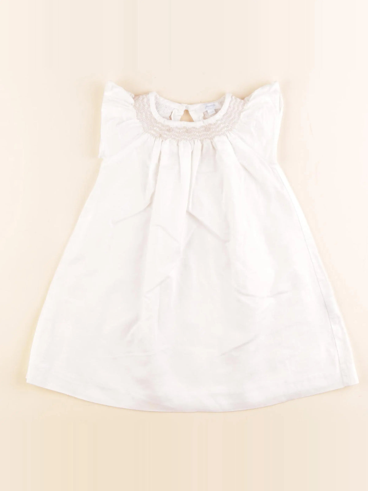 Jacadi - robe blanc - 2 ans