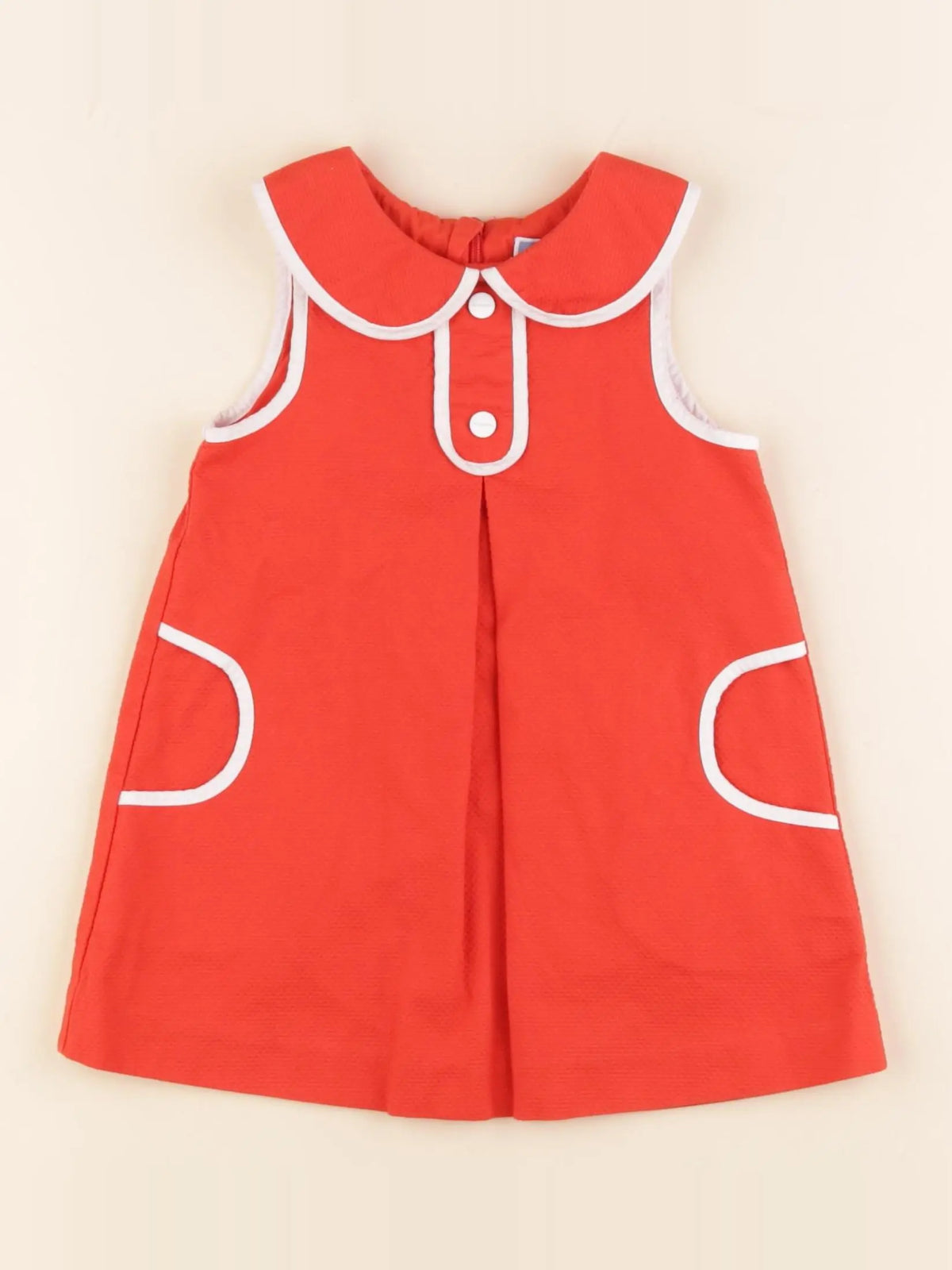 Jacadi - robe rouge - 18 mois