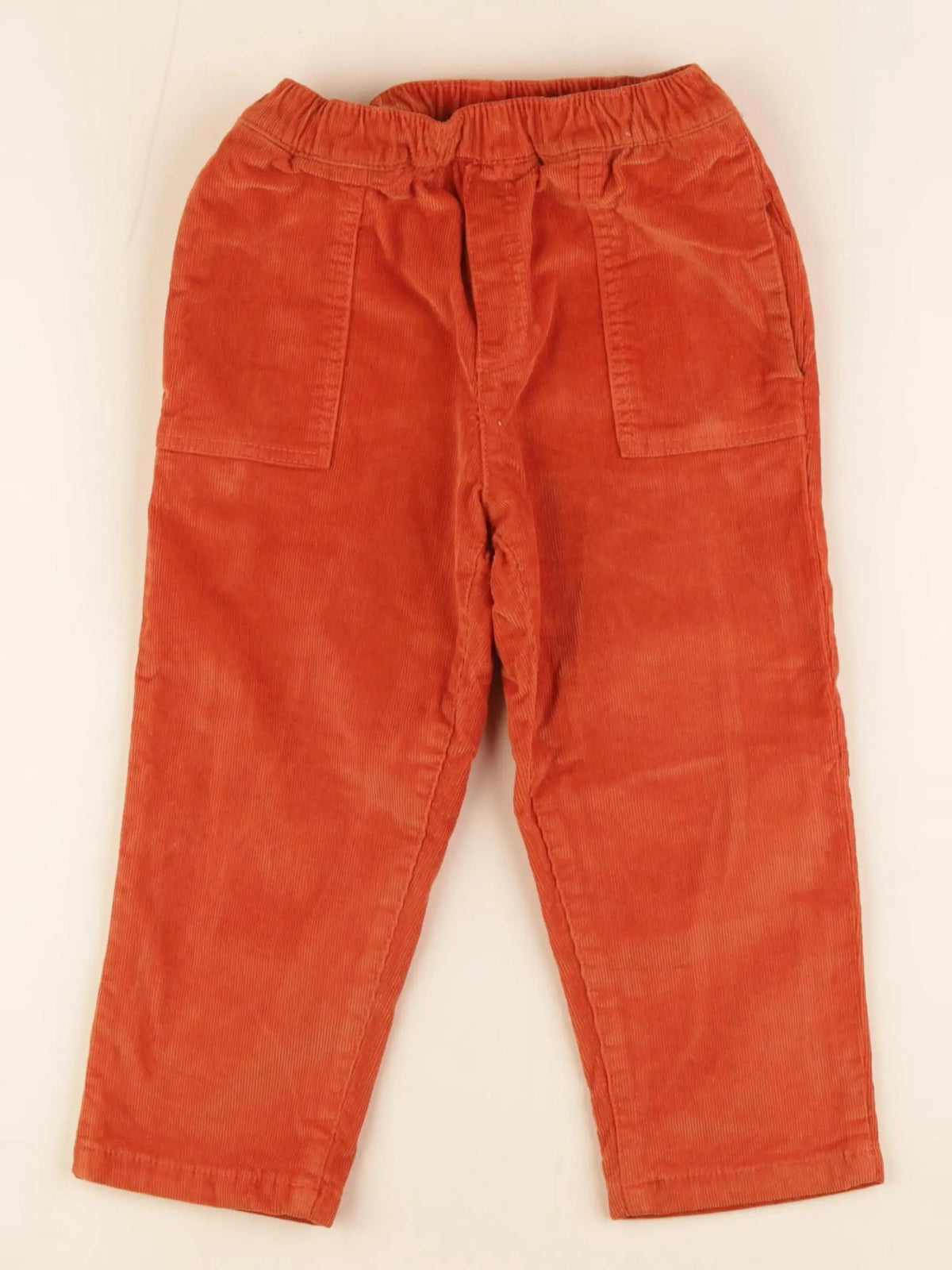 Jacadi - pantalon doublé orange - 36 mois