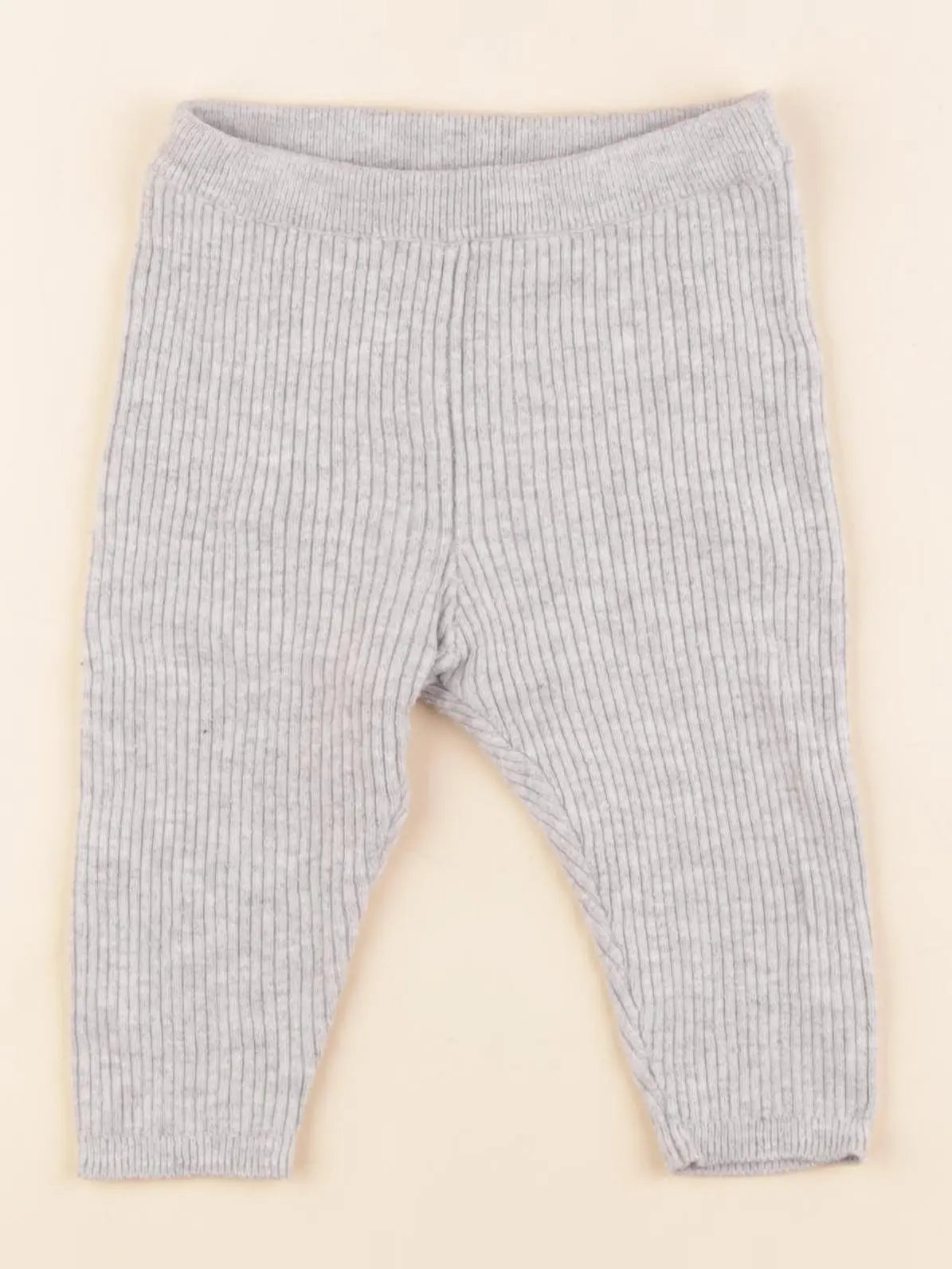 Cyrillus - legging gris - 9 mois