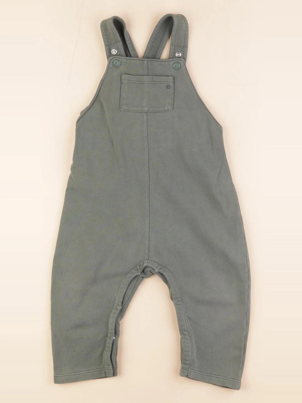 Petit Bateau - salopette vert - 36 mois