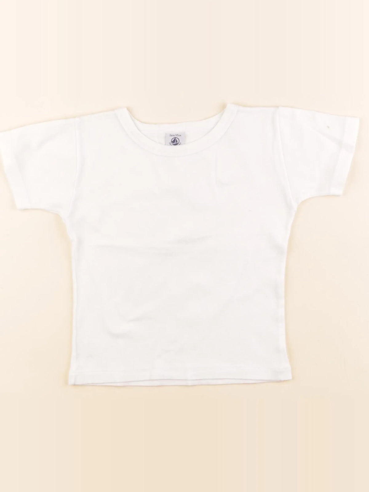 Petit Bateau - maillot de corps blanc - 3 ans
