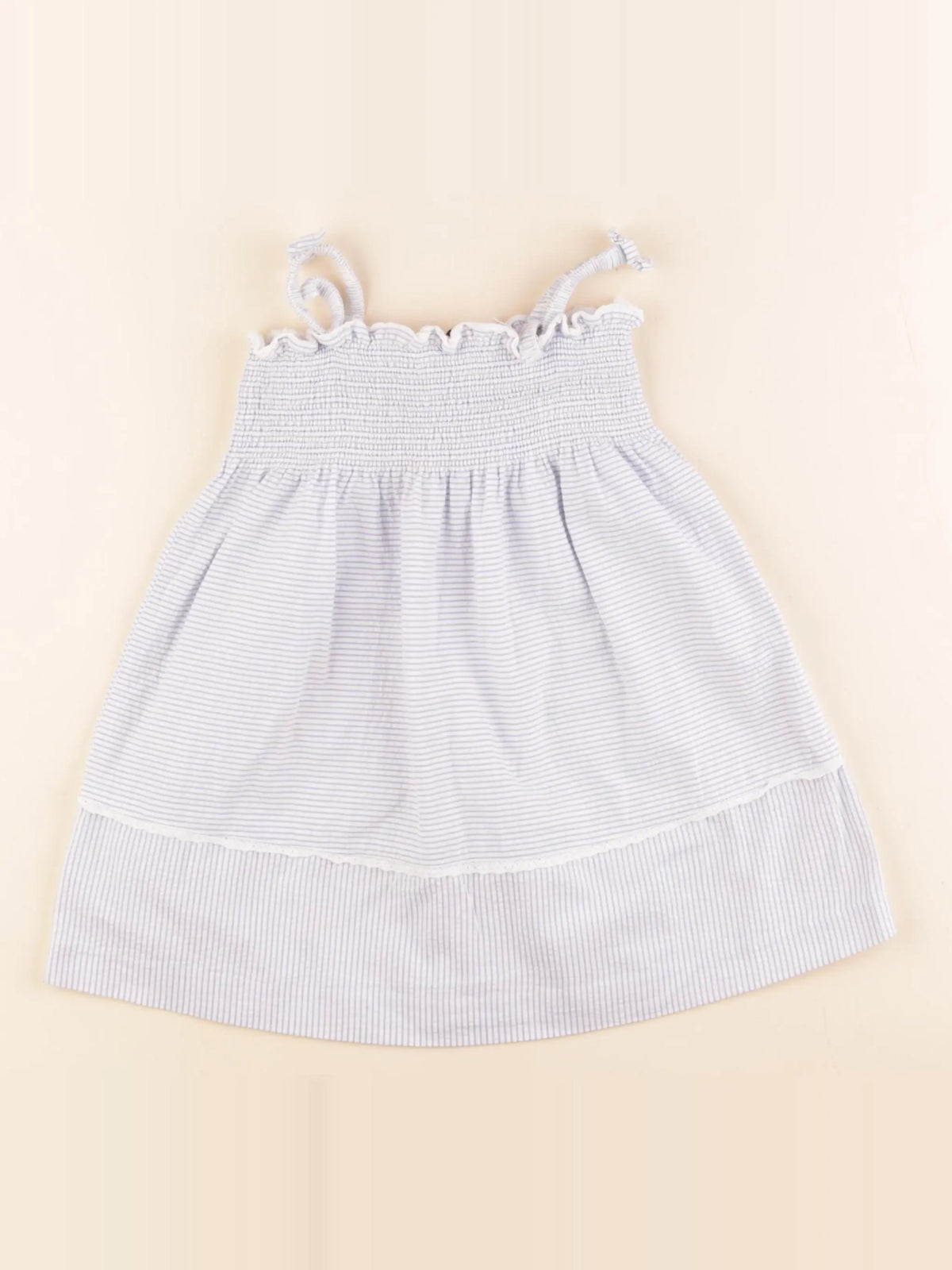 Cyrillus - robe bleu - 24 mois