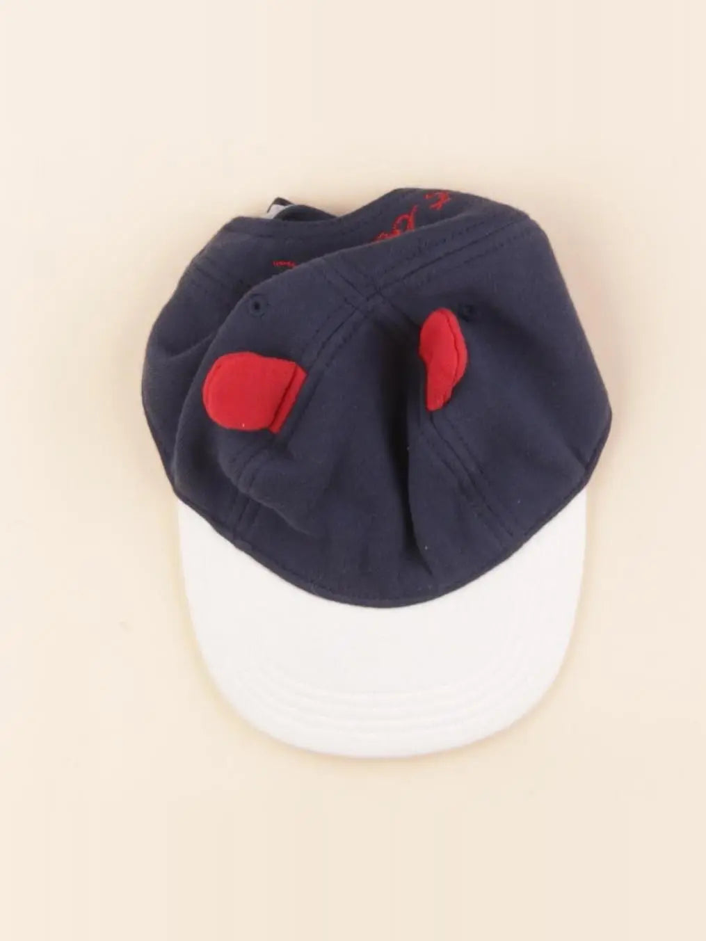 Petit Bateau - casquette bleu - 3/6 mois