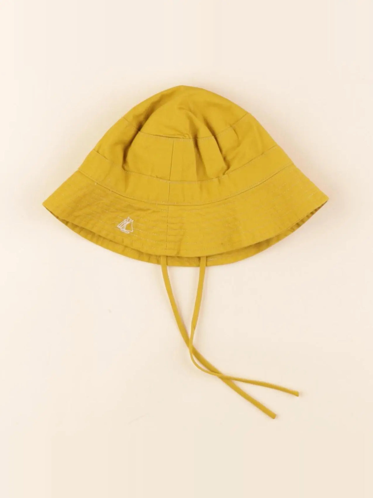 Petit Bateau - chapeau jaune - 3/6 mois