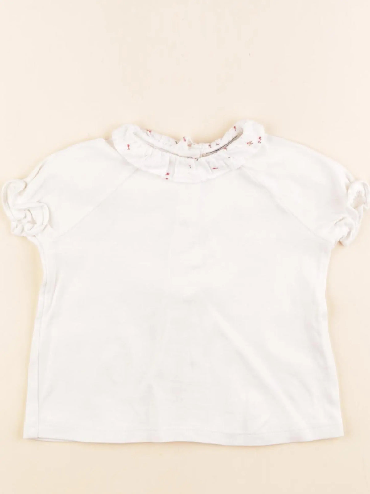 Cyrillus - tee-shirt blanc - 6 mois