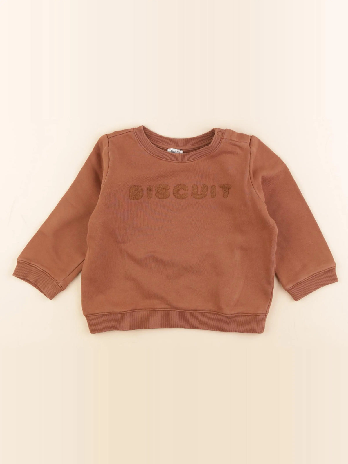 Natalys - sweat marron - 36 mois