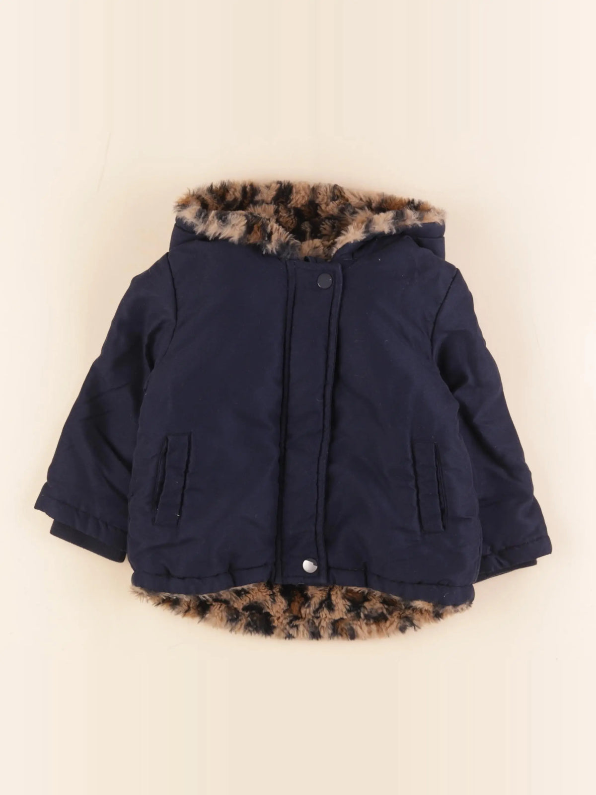 La Redoute - parka bleu - 2 ans