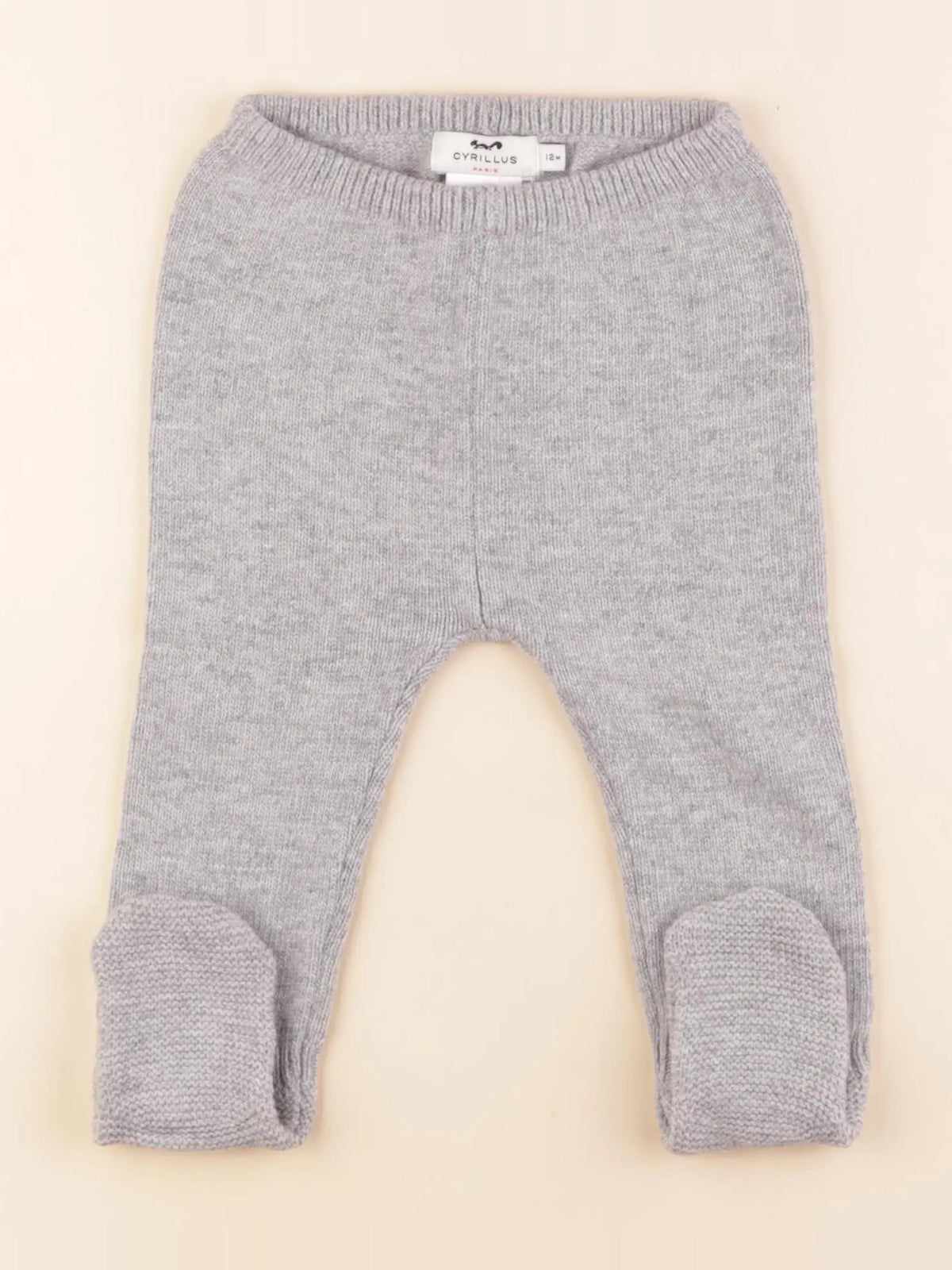 Cyrillus - pantalon gris - 12 mois