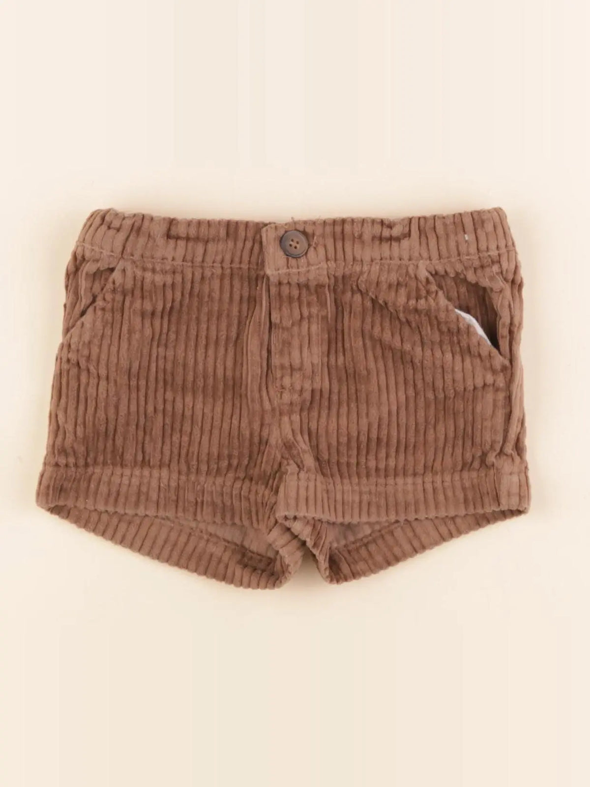 Boutchou - short marron - 6 mois