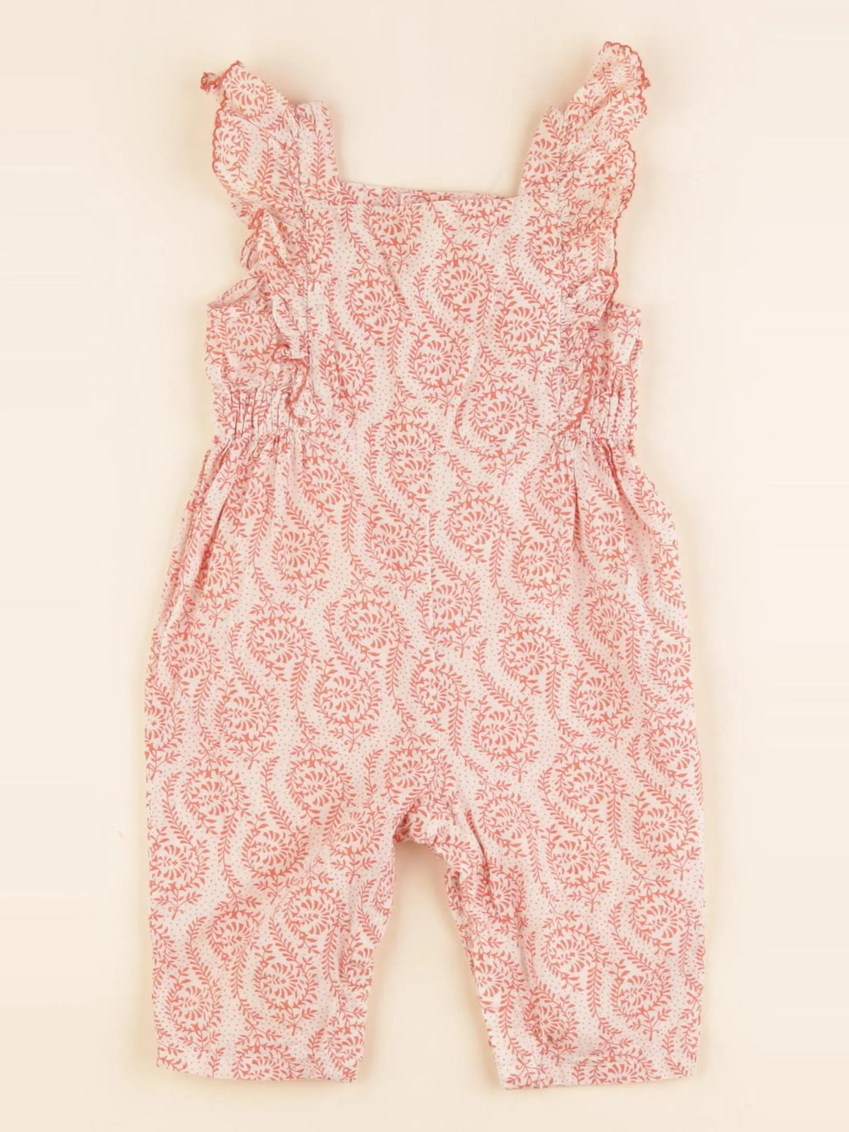 Boutchou - combinaison orange - 6 mois