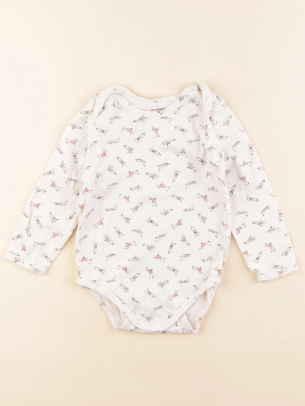 Vertbaudet - body blanc - 36 mois