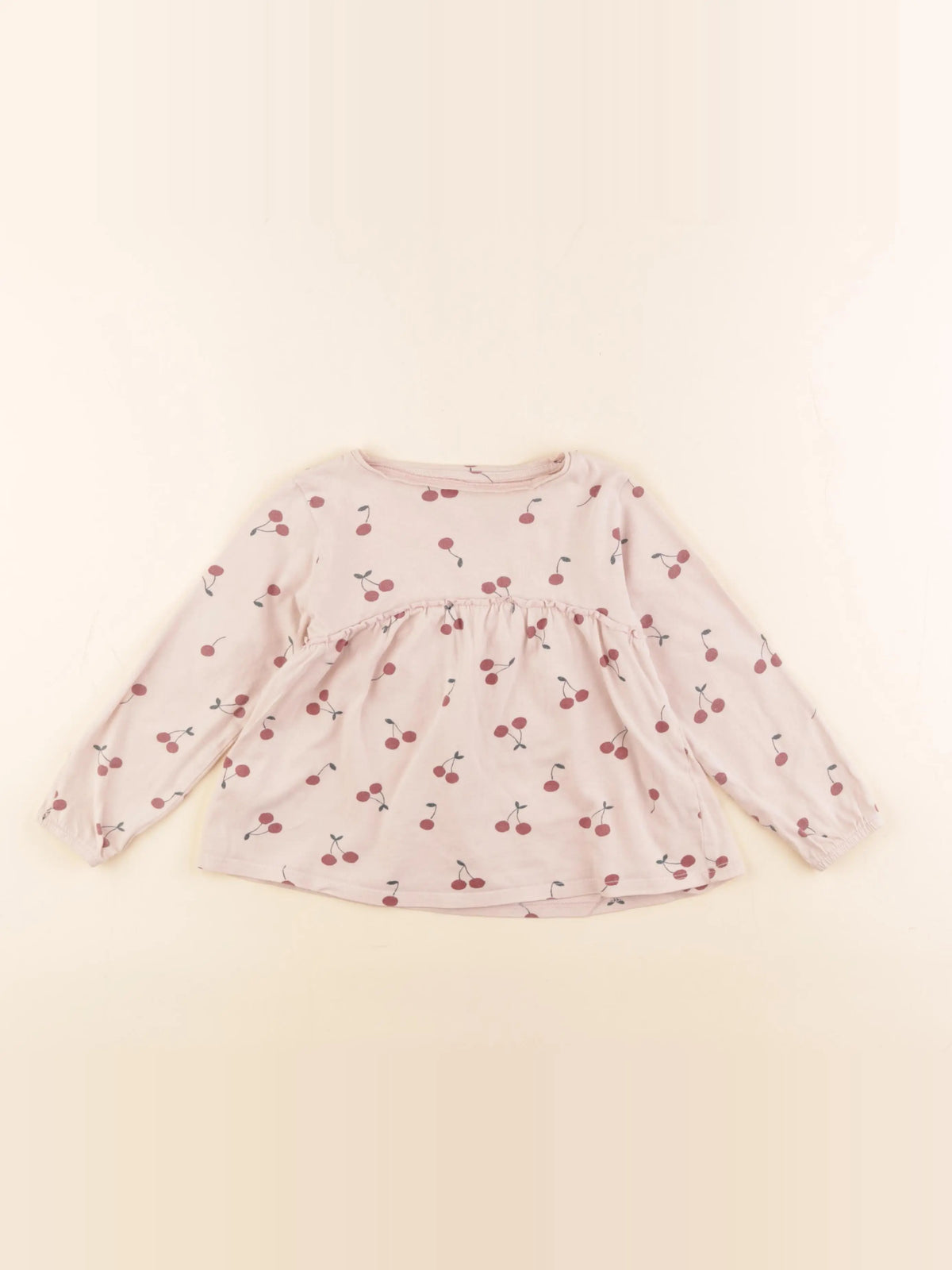 Vertbaudet - tee-shirt rose - 4 ans
