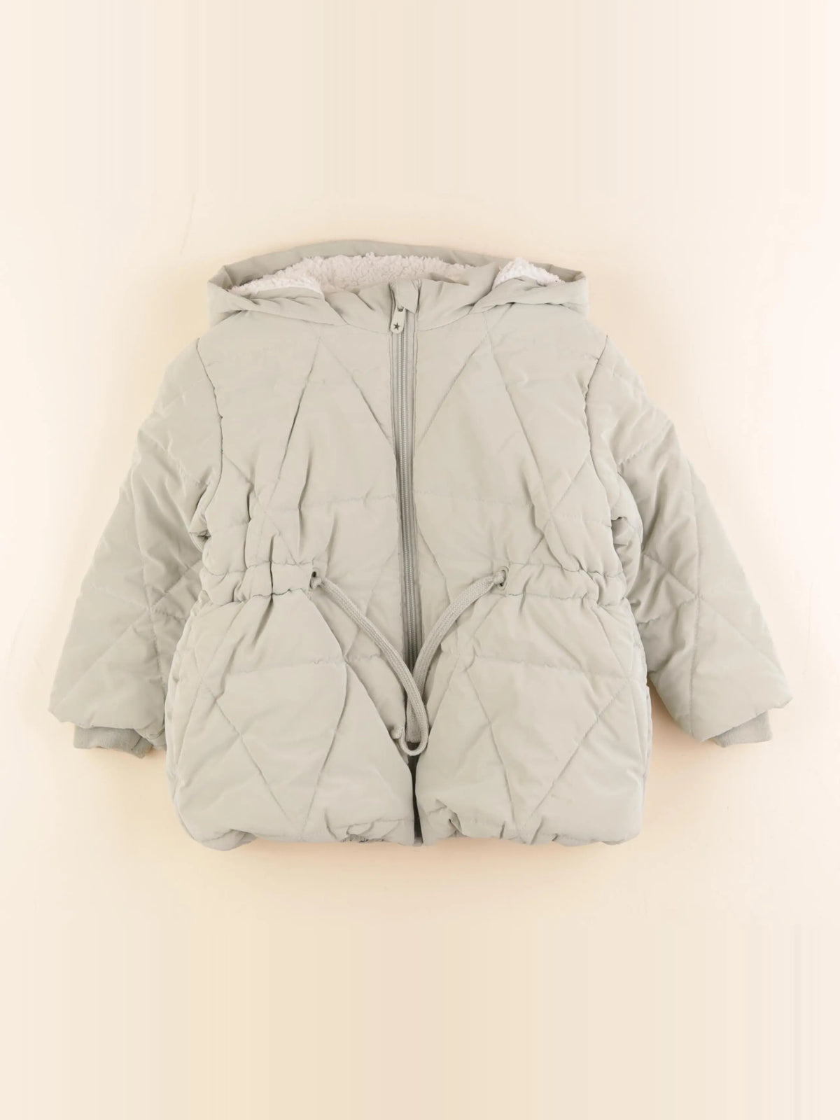 Vertbaudet - doudoune vert - 3 ans