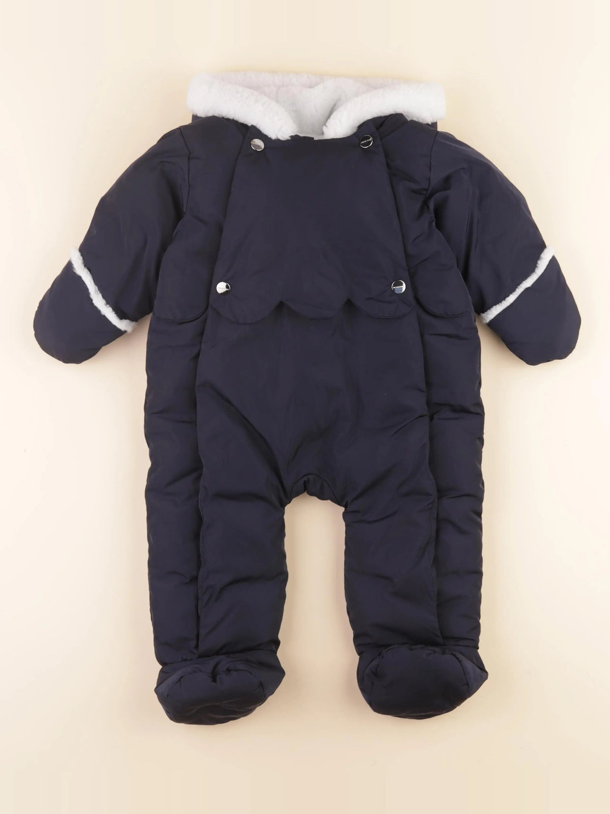 Jacadi - combi-pilote bleu - 12 mois