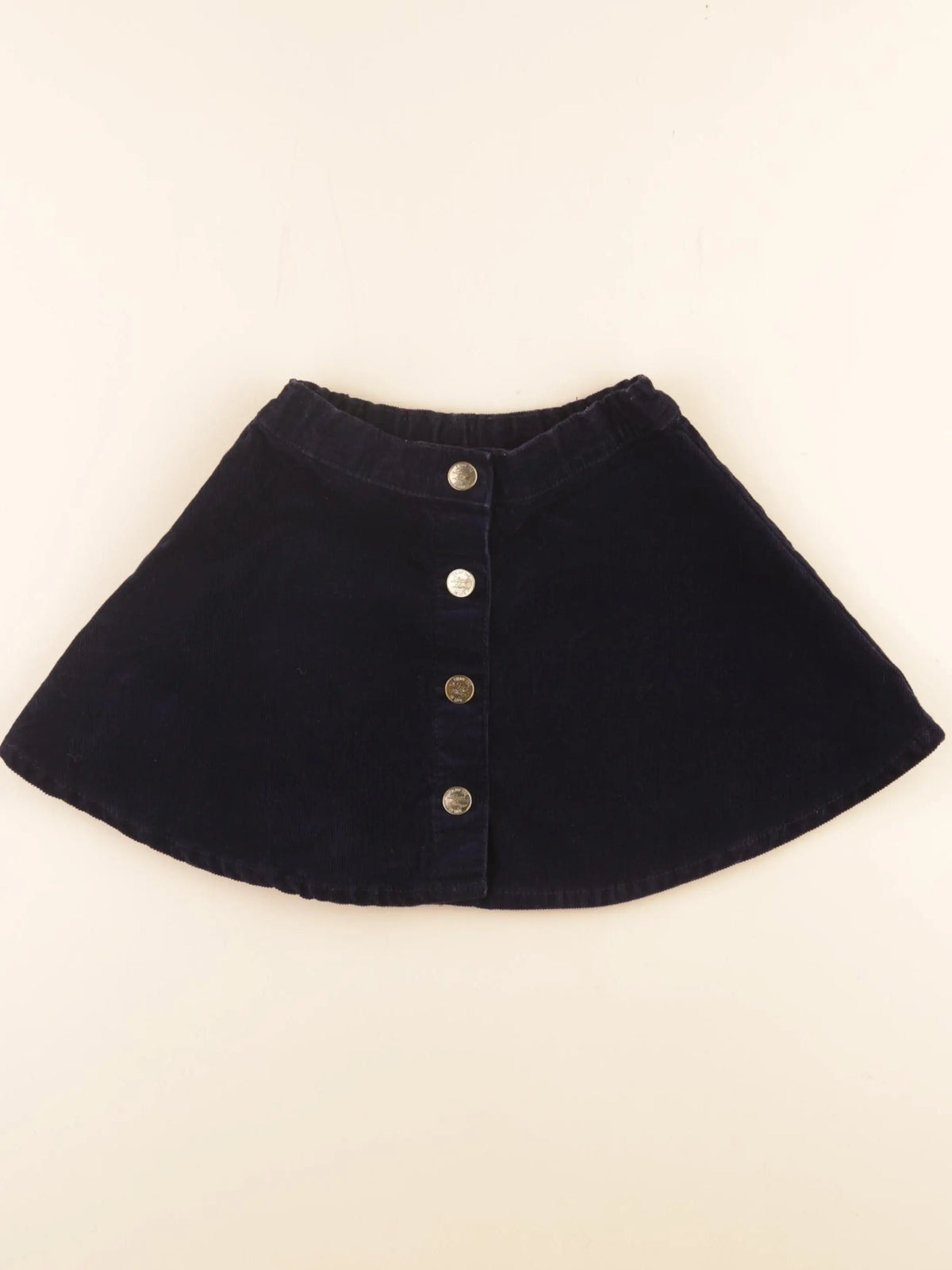 H&M - jupe bleu - 3/4 ans