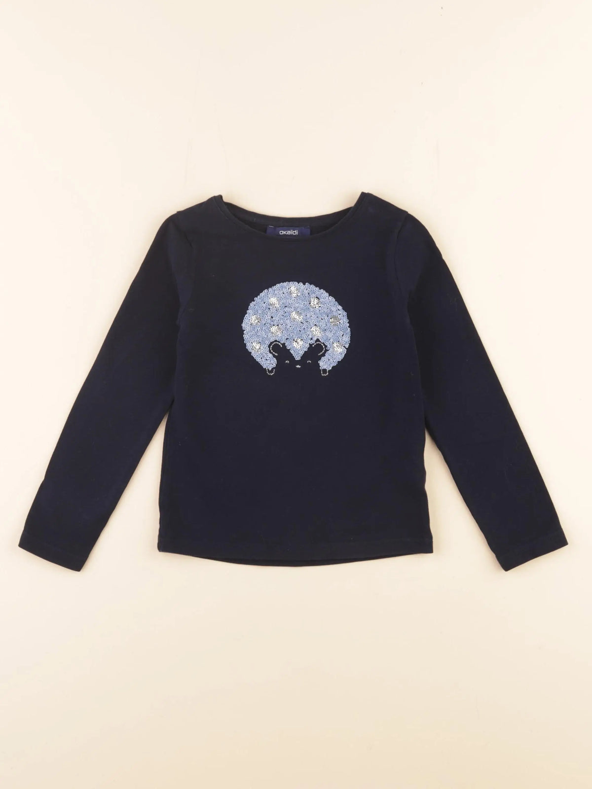 Okaidi - tee-shirt bleu - 3 ans