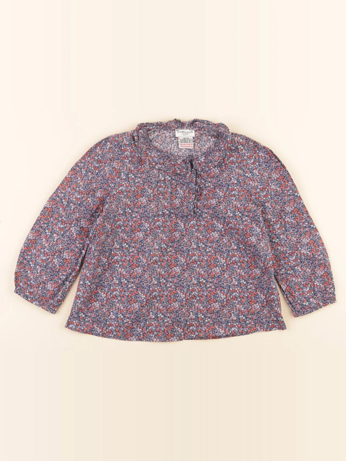 Cyrillus - blouse multicolore - 36 mois