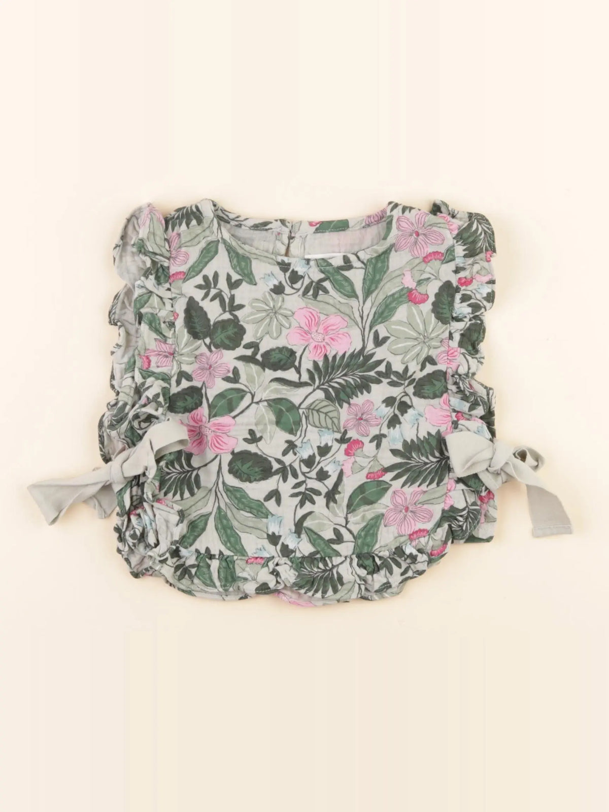 Vertbaudet - blouse vert - 3 ans