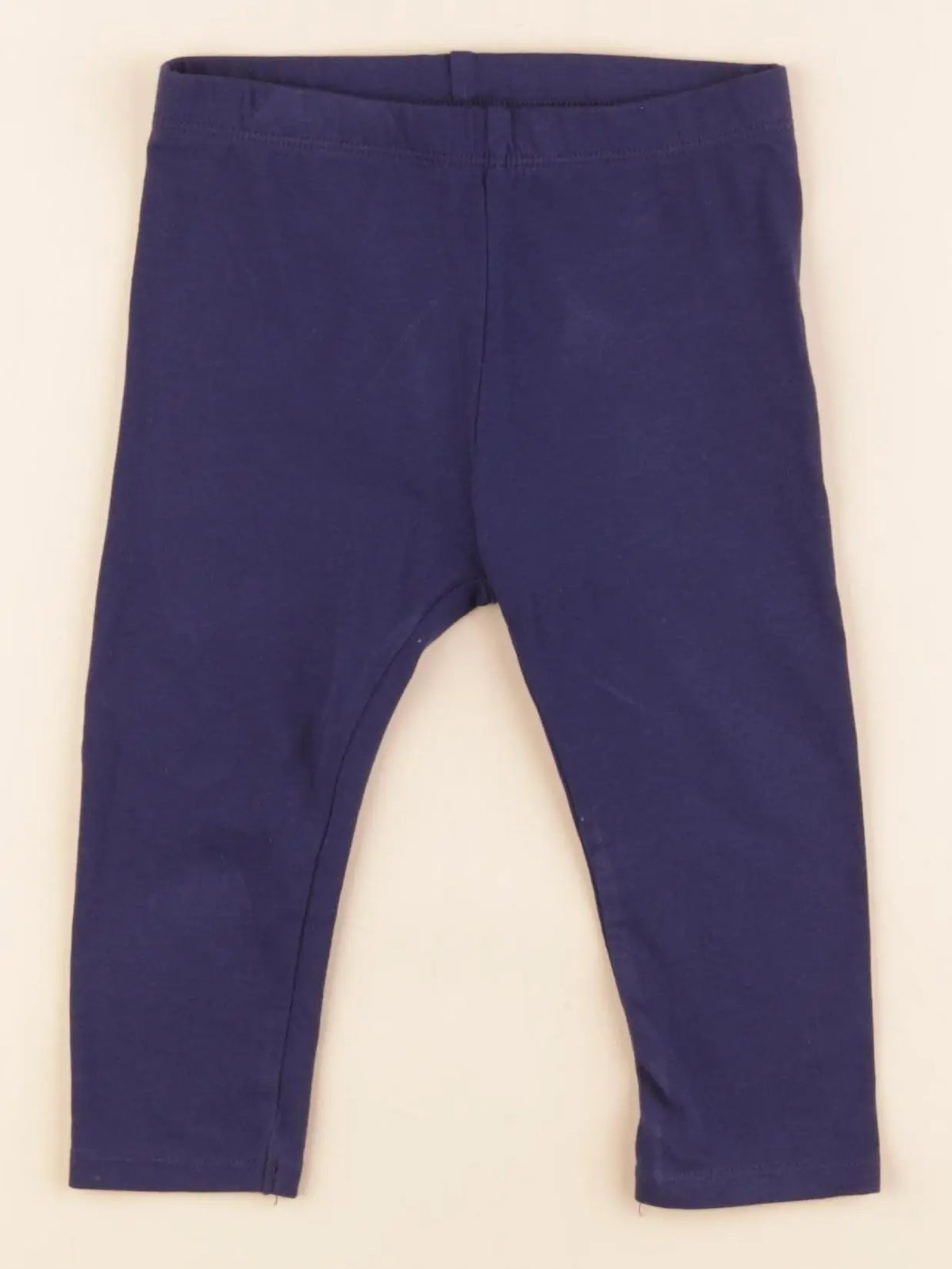 Vertbaudet - legging bleu - 12 mois