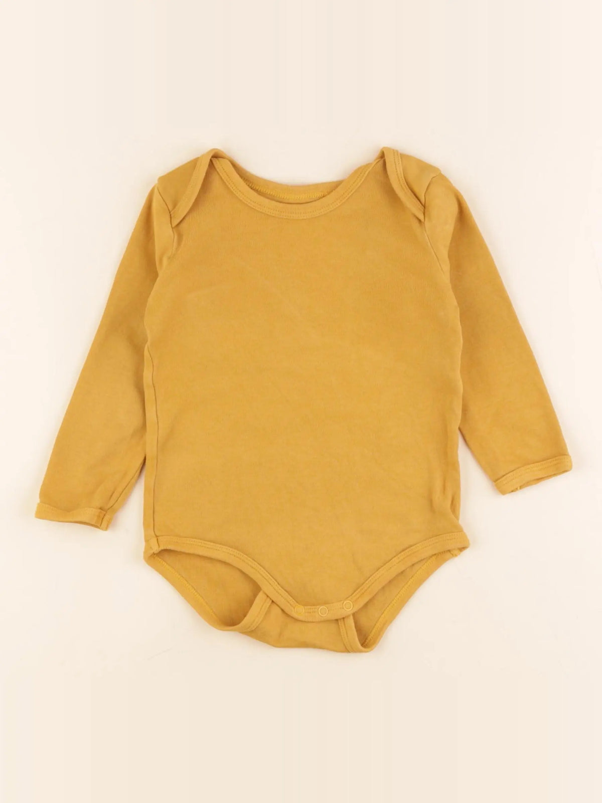 Vertbaudet - body jaune - 18 mois