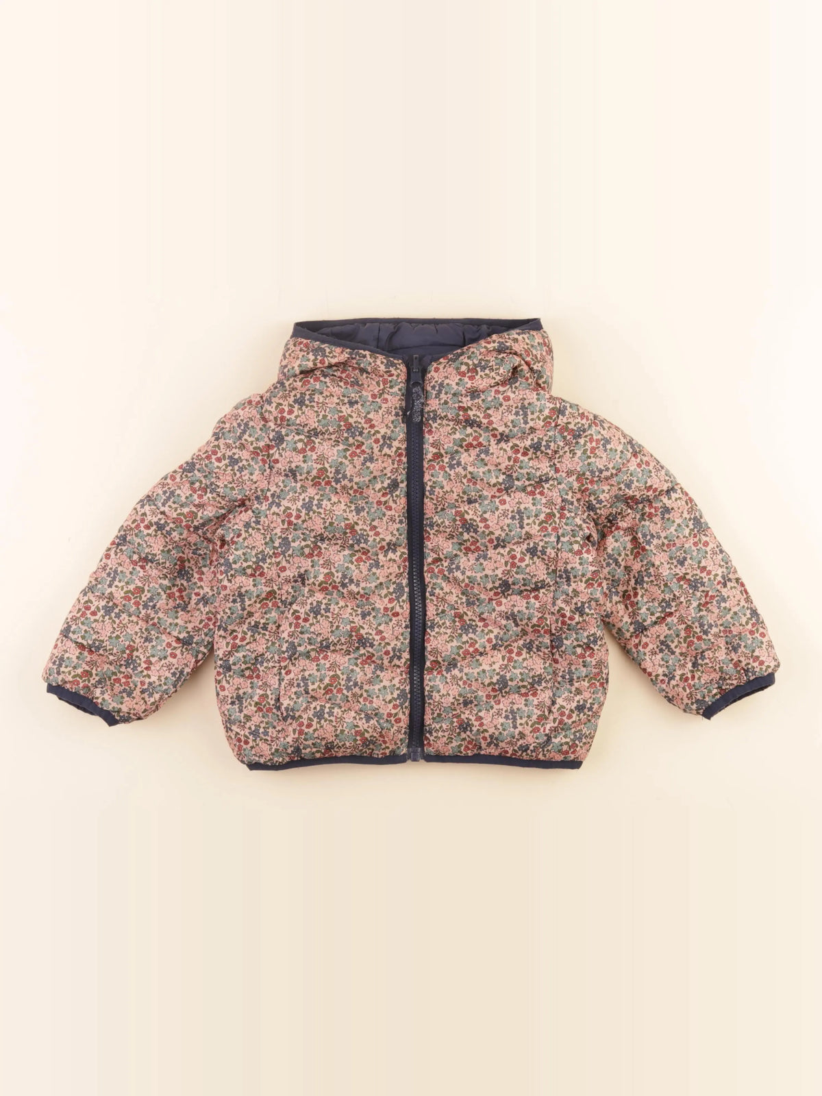 Vertbaudet - doudoune multicolore - 4 ans