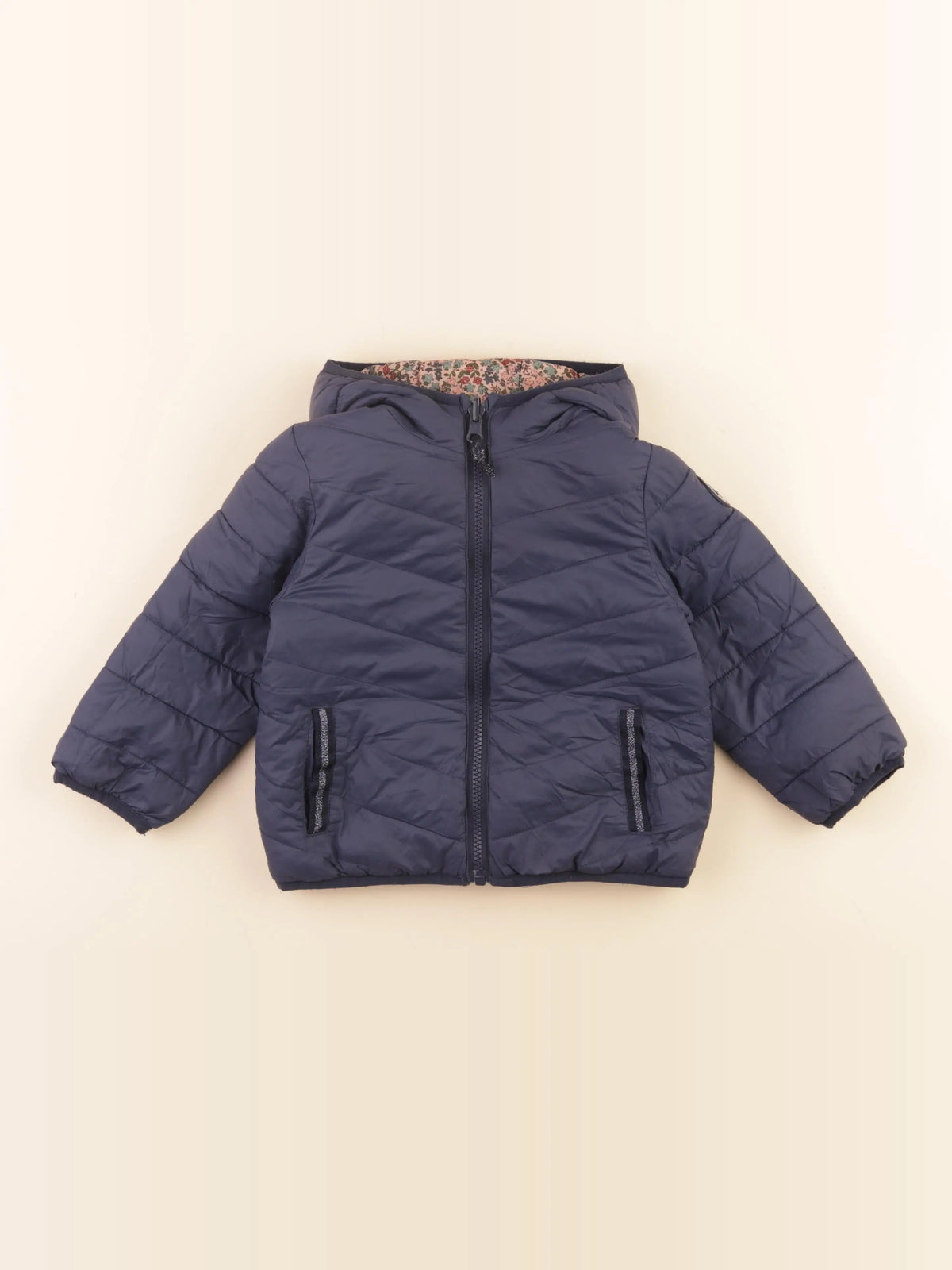 Vertbaudet - doudoune multicolore - 4 ans