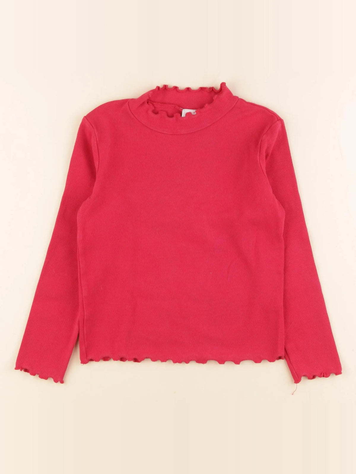 Tape à l'oeil - sous-pull rouge - 8 ans