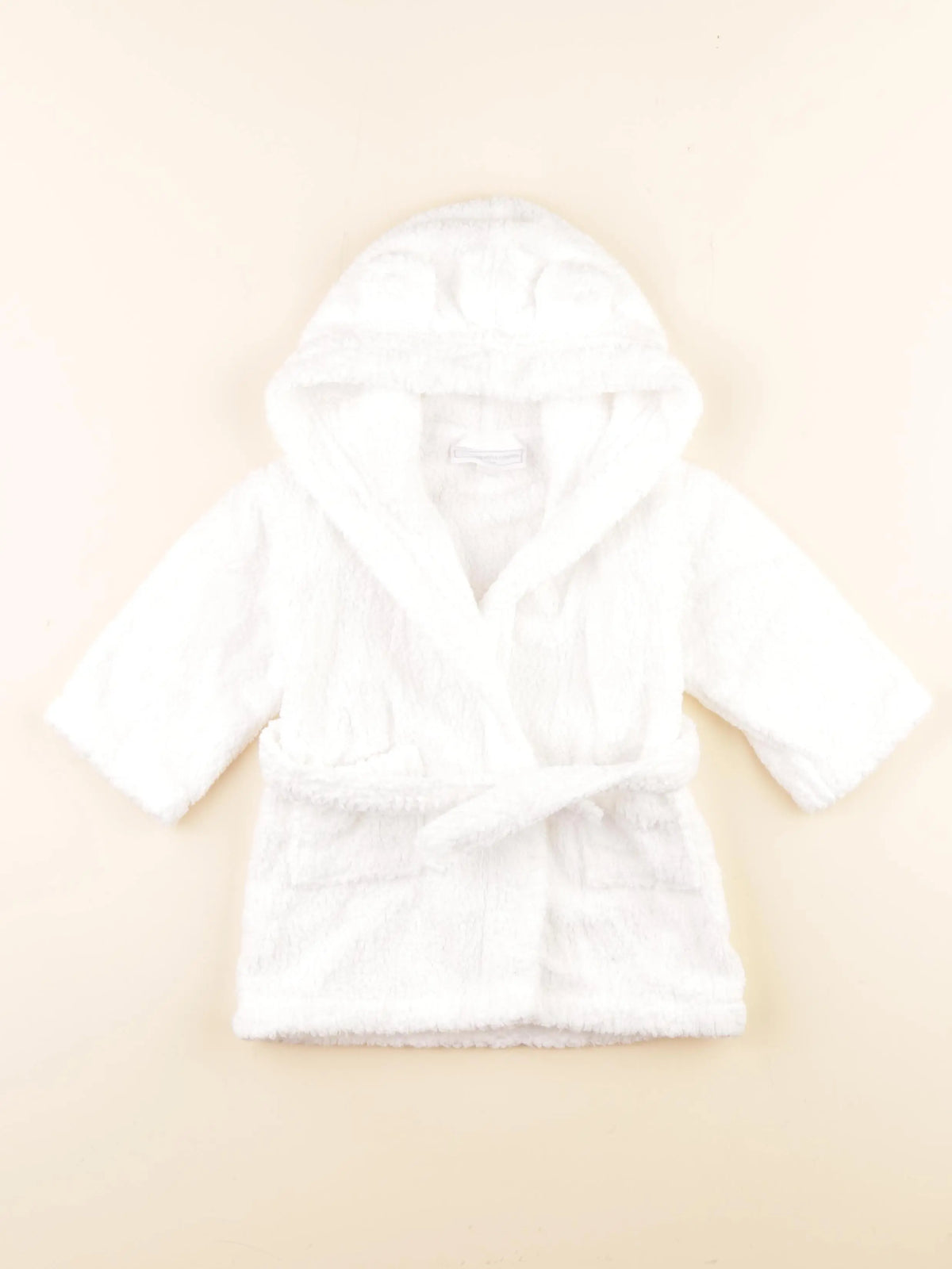 The little white company - peignoir blanc - 6/12 mois