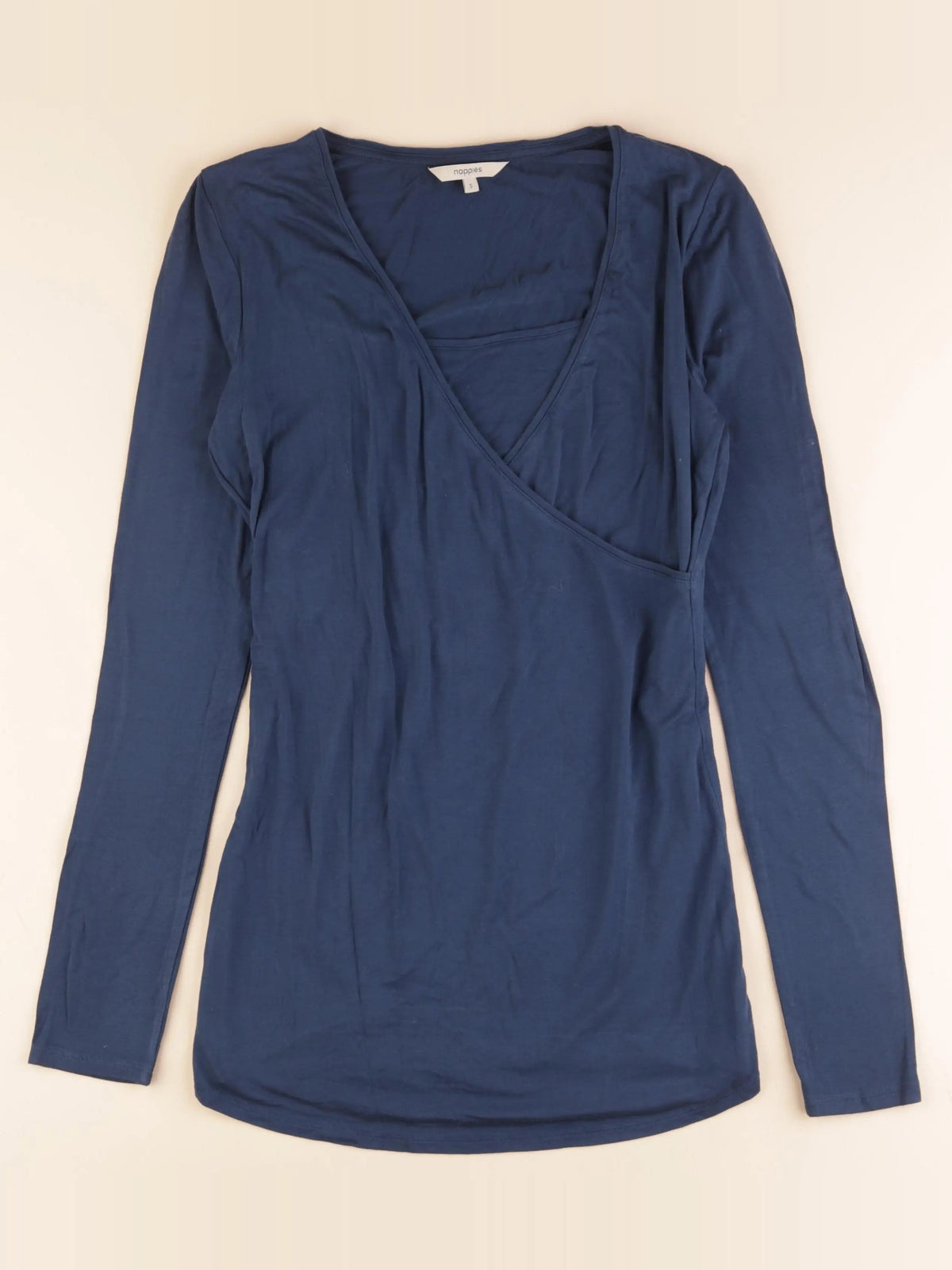 Noppies maternité - tee-shirt grossesse, allaitement bleu - S