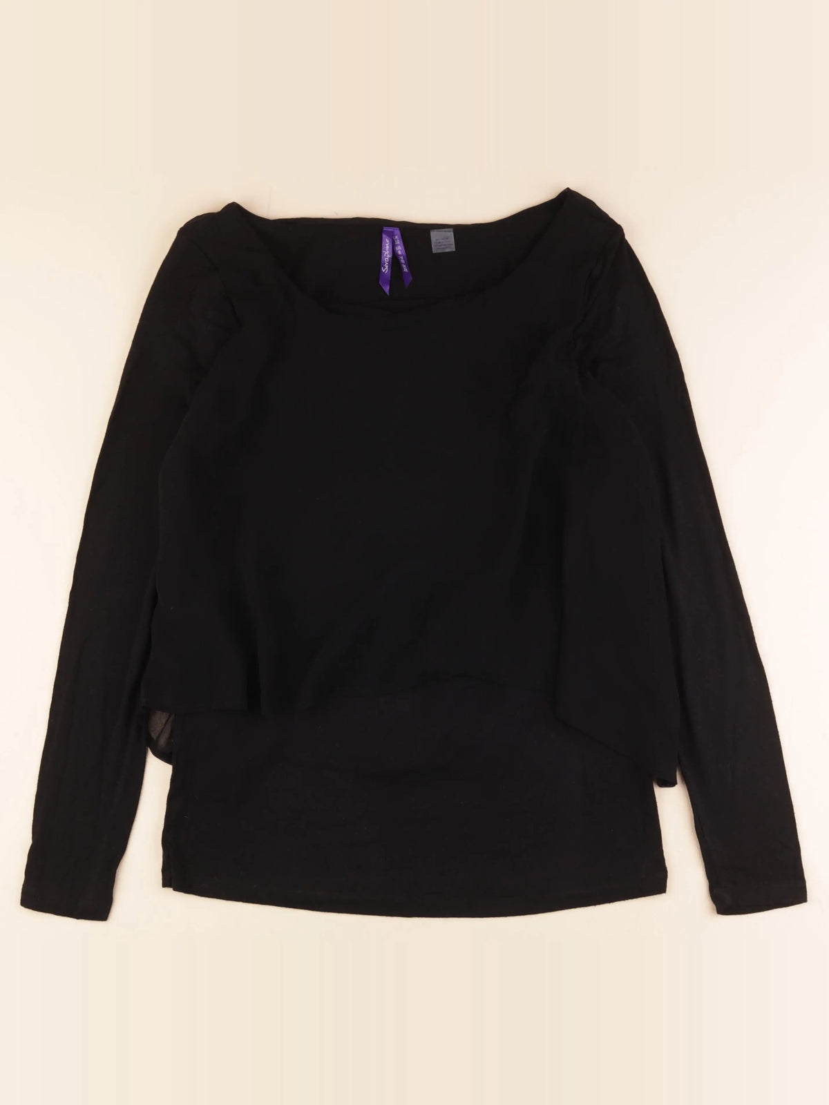 Seraphine - tee-shirt grossesse noir - 40