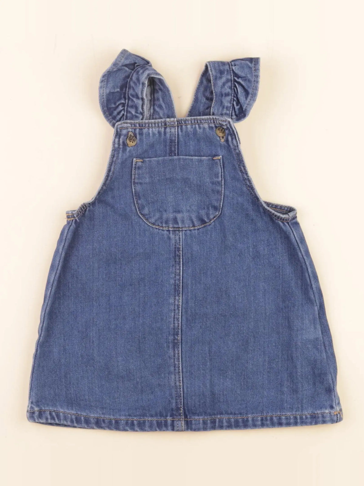 Zara - robe bleu - 12/18 mois