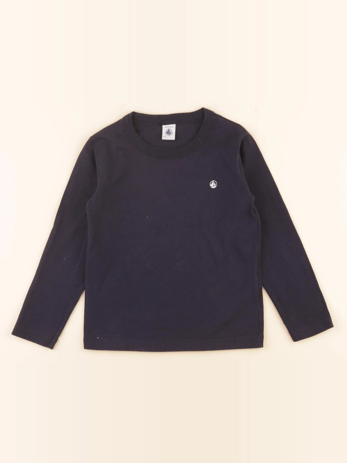 Petit Bateau - maillot de corps bleu - 6 ans