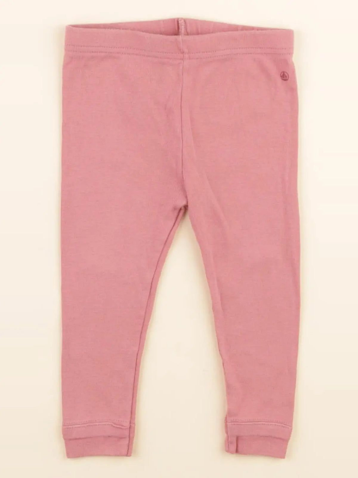 Petit Bateau - legging rose - 12 mois