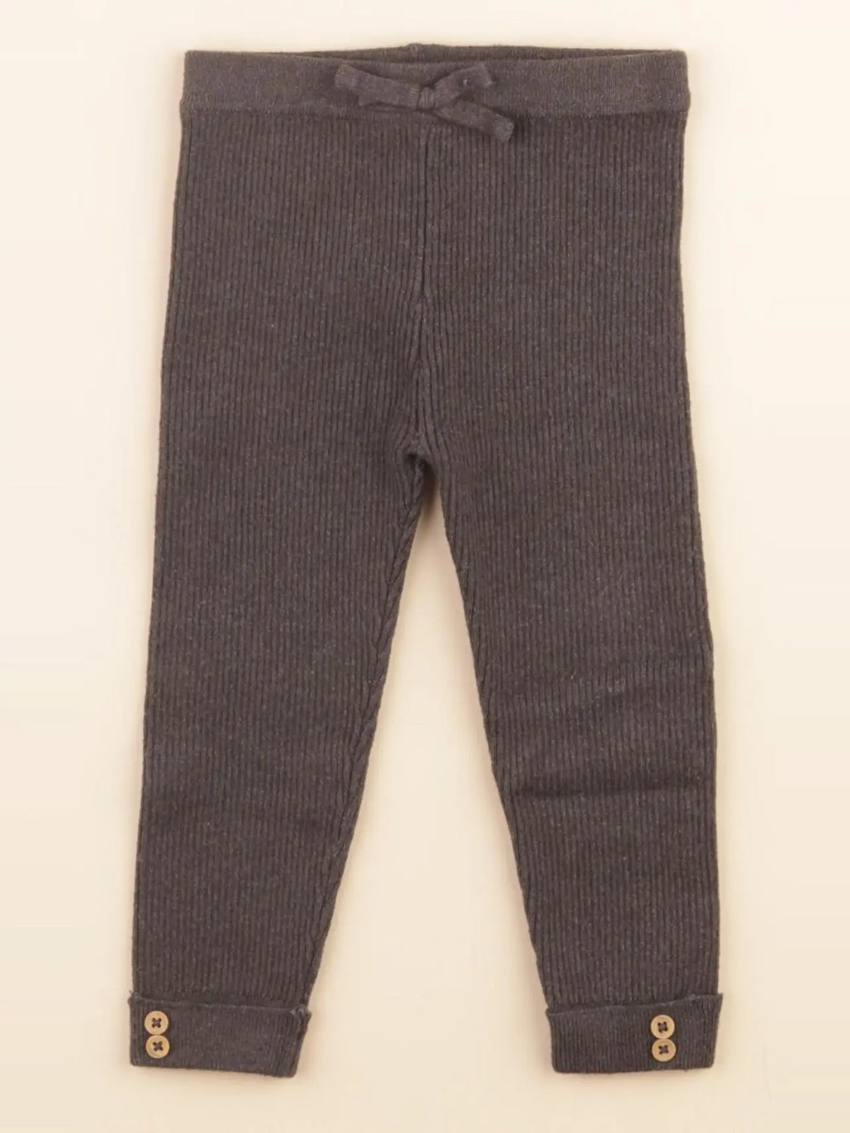 Vertbaudet - legging gris - 18 mois