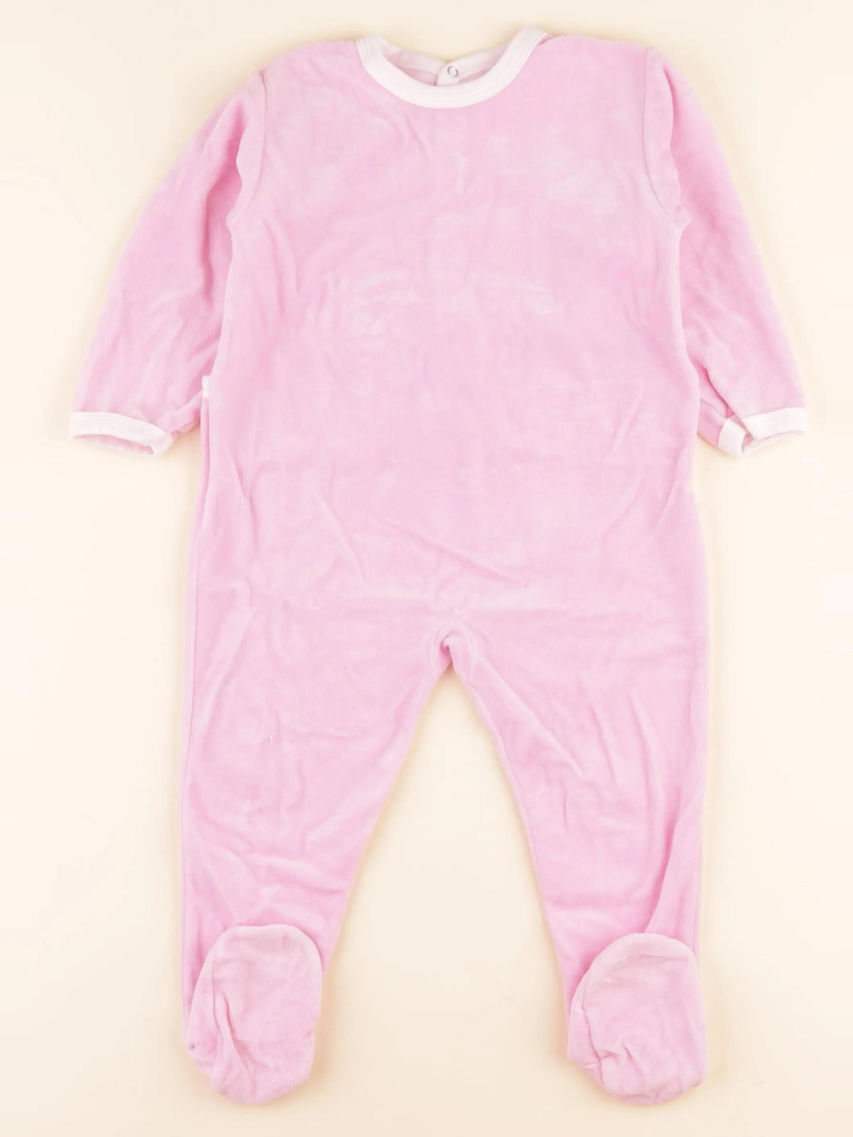 Pyjama velours rose