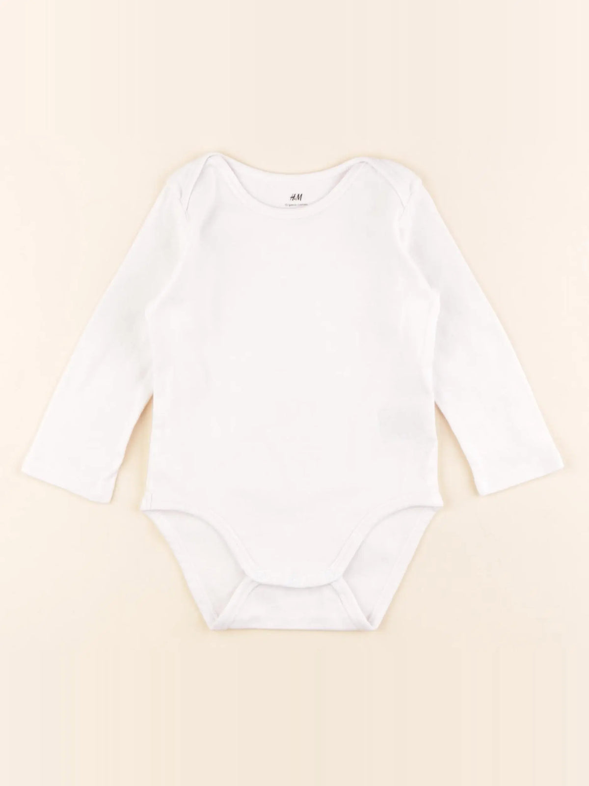 H&M - body blanc - 9/12 mois