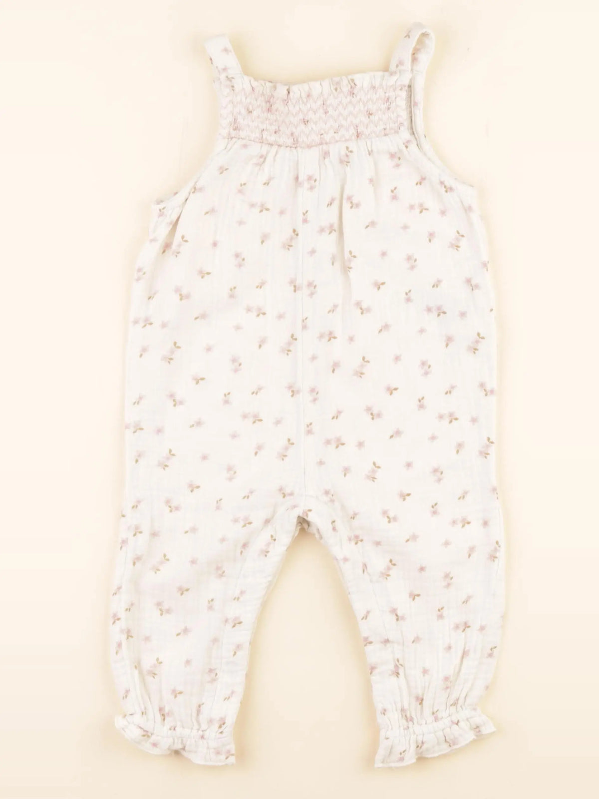 Tape à l'oeil - combinaison beige, rose - 9 mois
