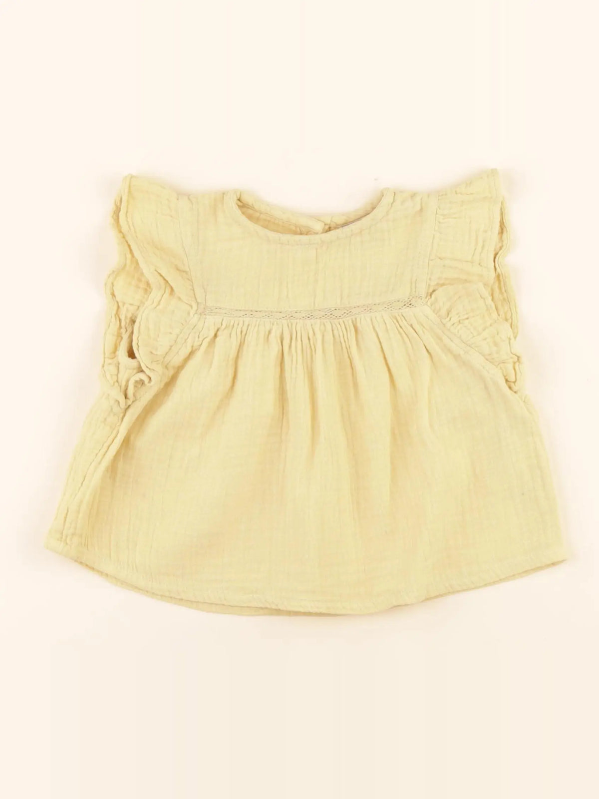 Tape à l'oeil - robe jaune - 9 mois