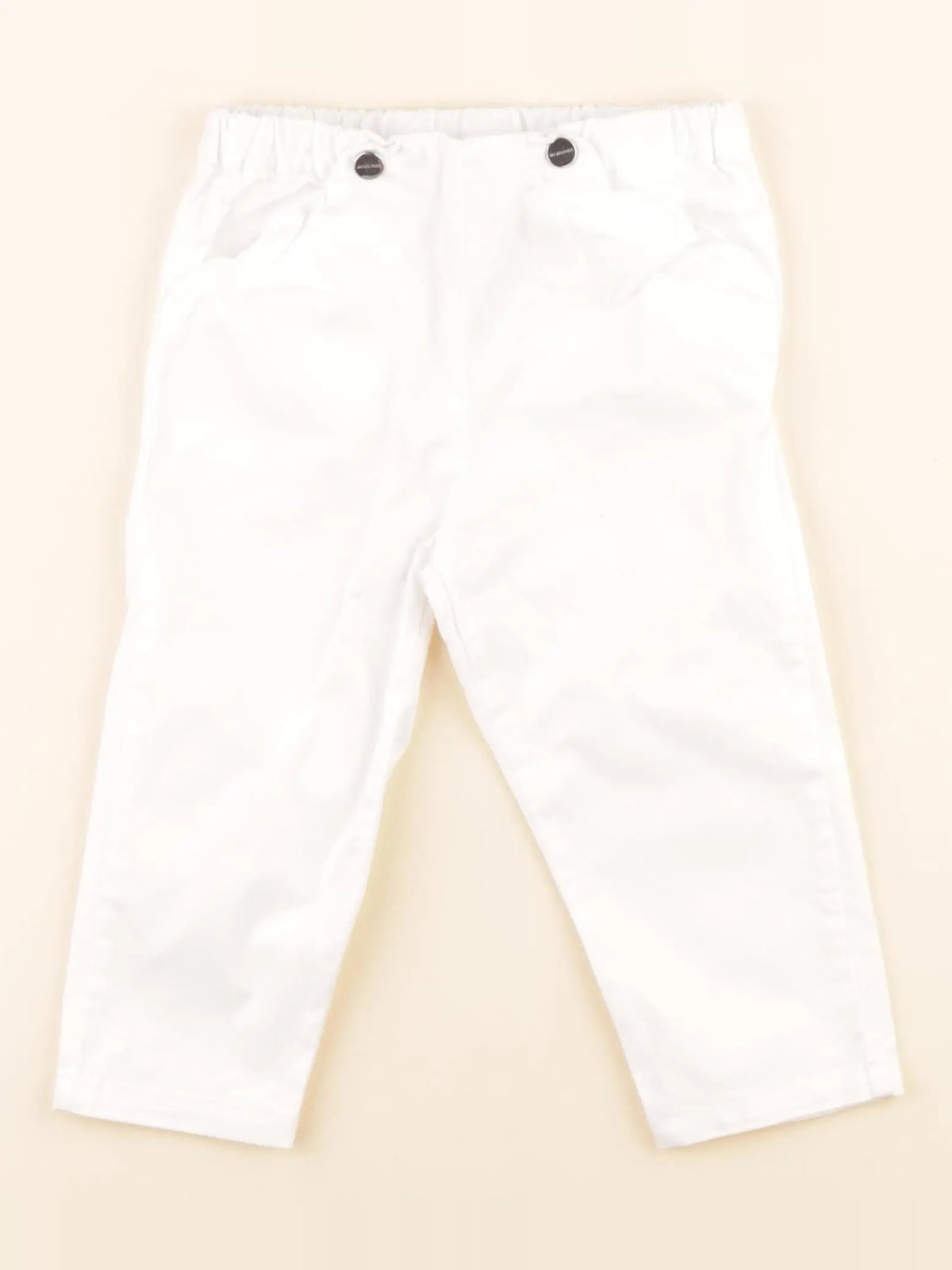 Jacadi - pantalon blanc - 18 mois