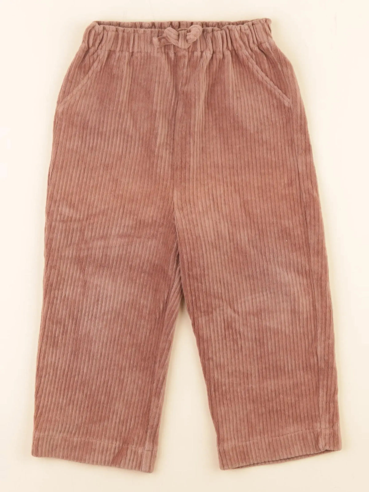 Vertbaudet - pantalon marron - 24 mois
