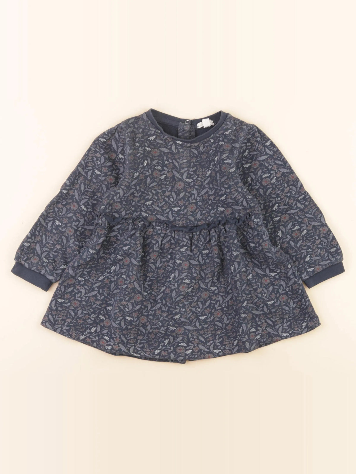 Vertbaudet - robe bleu - 36 mois