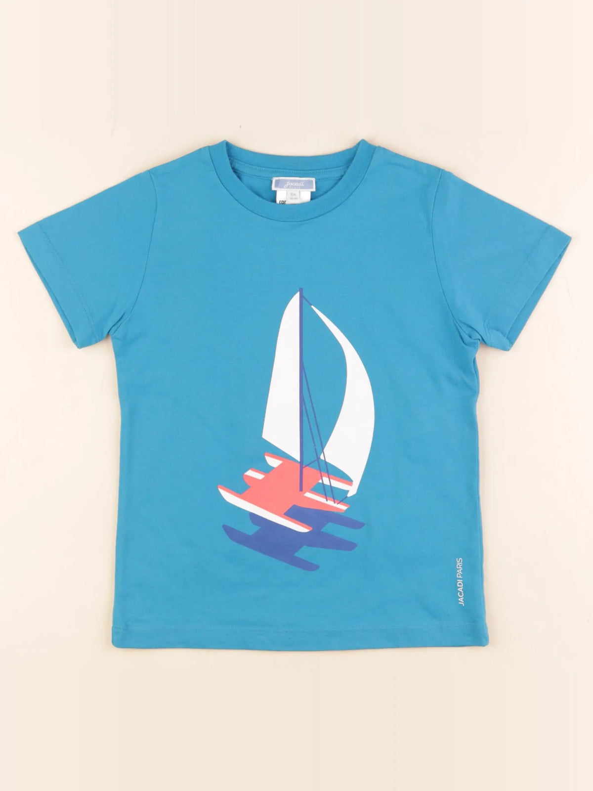 Jacadi - tee-shirt bleu - 6 ans