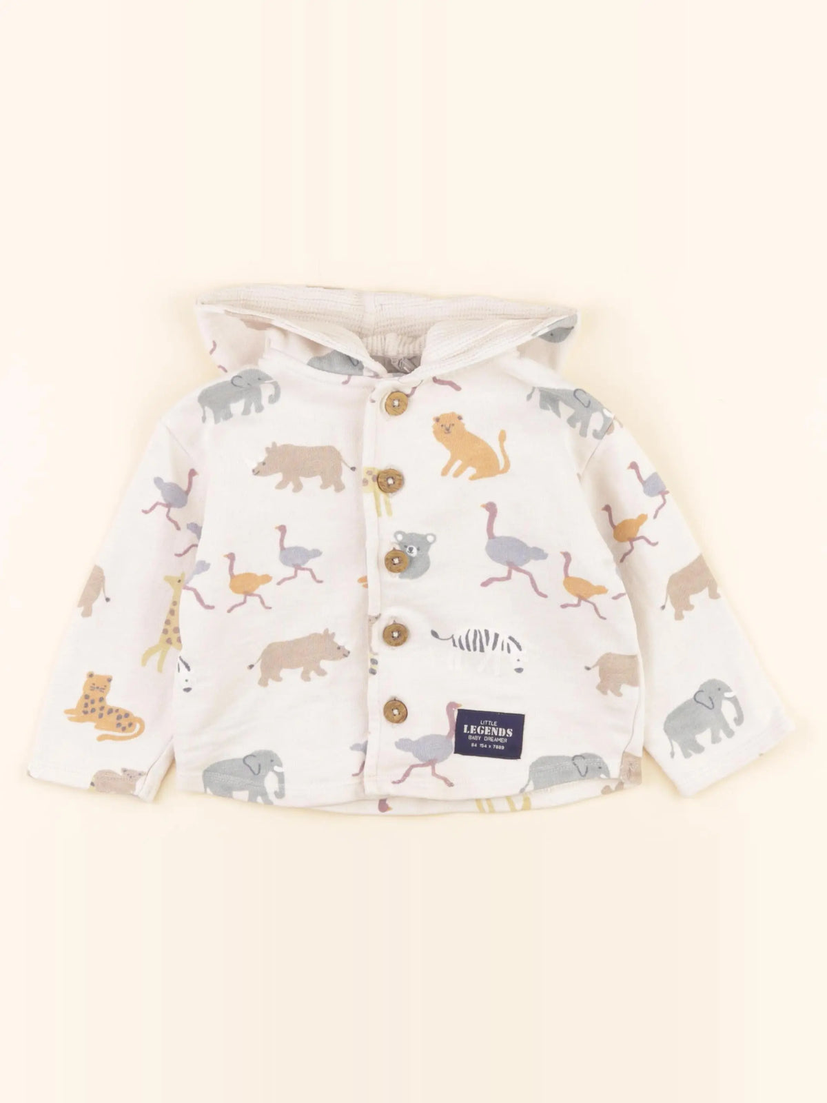 Boutchou - sweat multicolore - 18 mois
