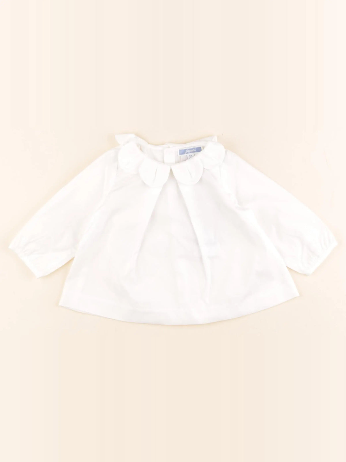 Jacadi - blouse blanc - 6 mois
