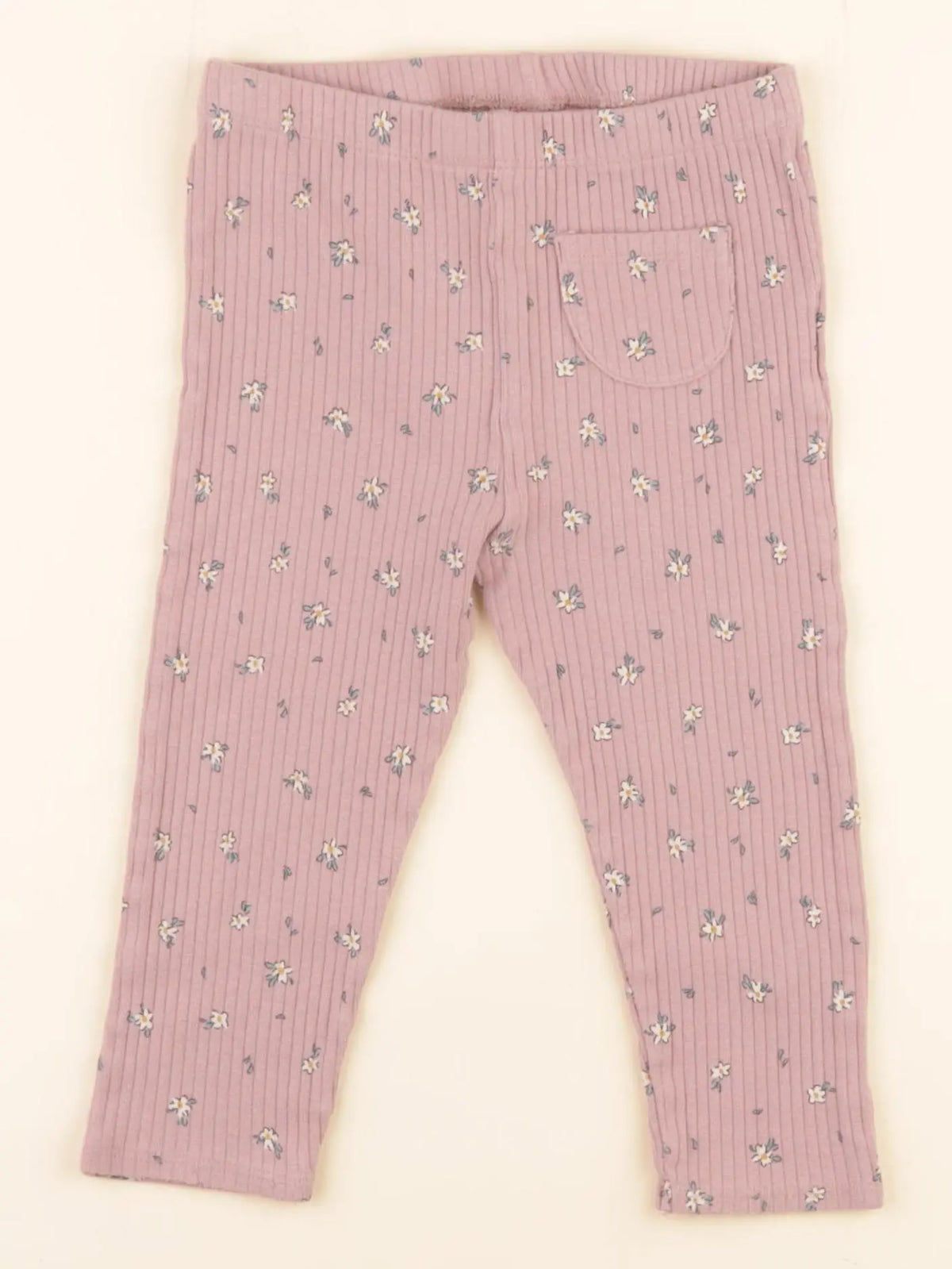Vertbaudet - legging violet - 2 ans