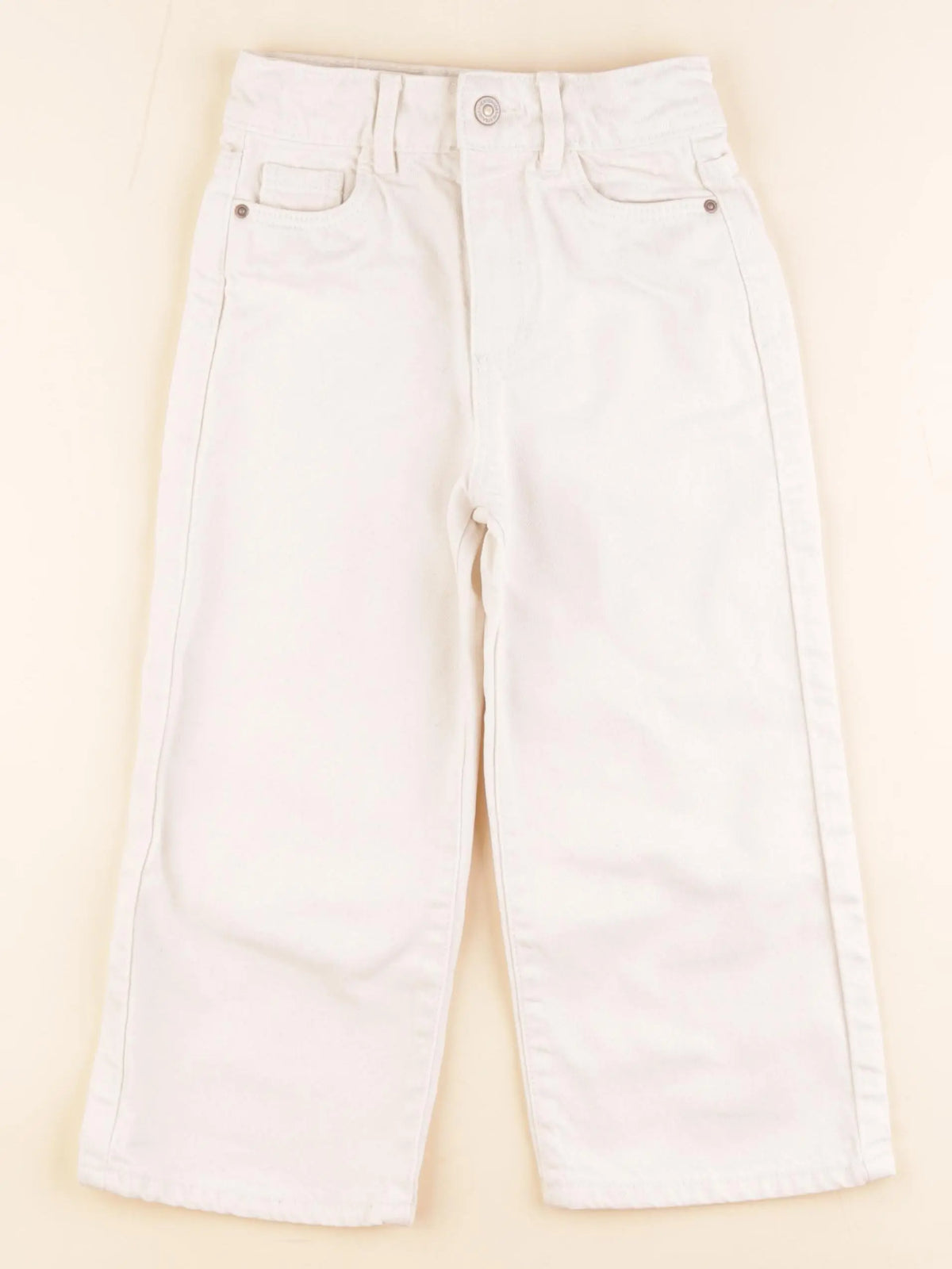 Vertbaudet - jean beige - 5 ans