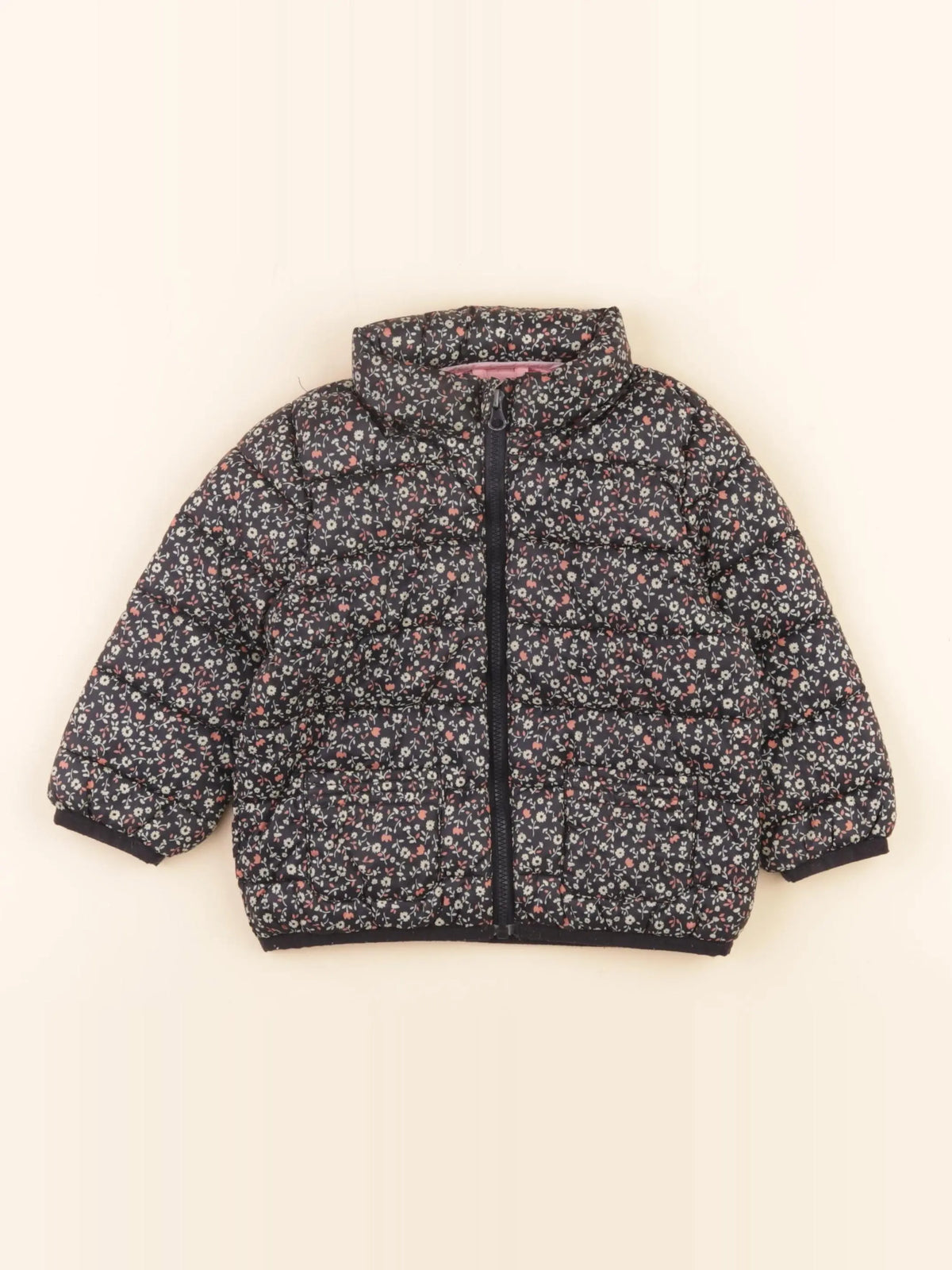 Zara - doudoune multicolore - 9/12 mois